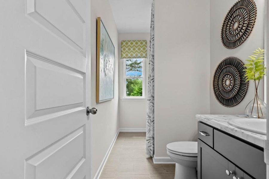 Furnished interior view inside a new home in Kingston Park, Kingston (Image 23).
