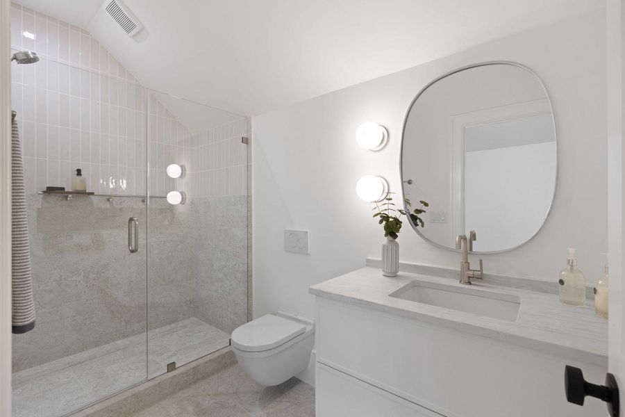 Furnished interior view inside a new home in , Mount Pleasant (Image 34).