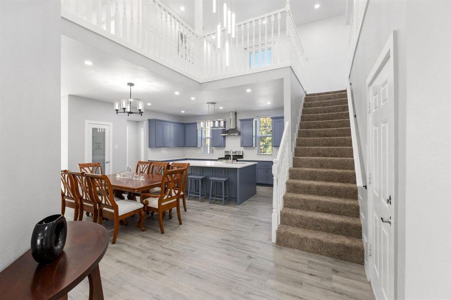 Furnished interior view inside a new home in , Pecan Gap (Image 18).
