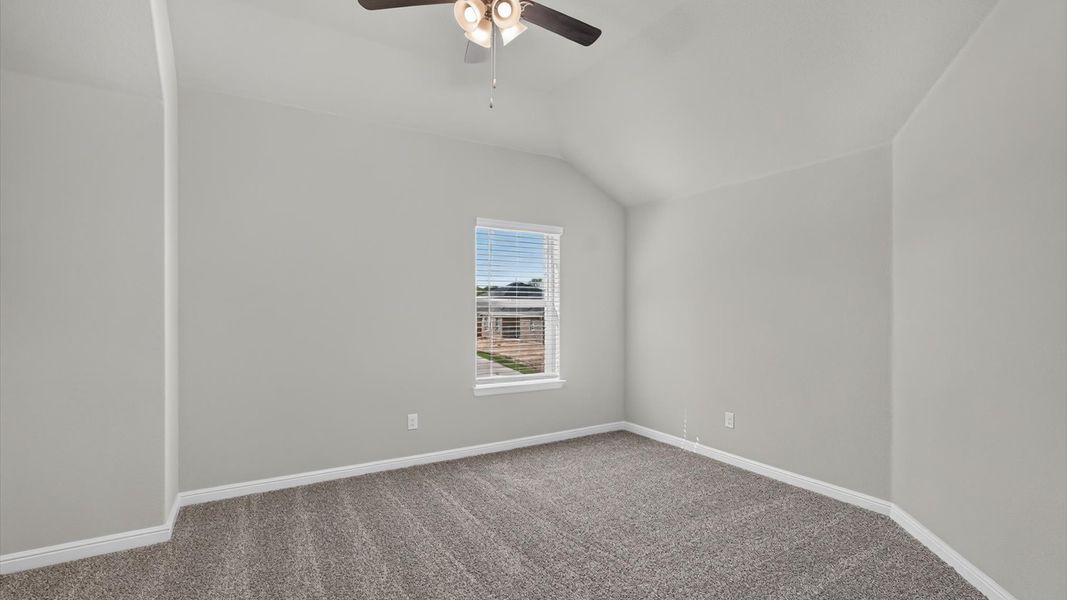 Representative unfurnished interior of a home built from the Valley Spring by D.R. Horton in Lakeview Pointe, Midlothian (Image 26).