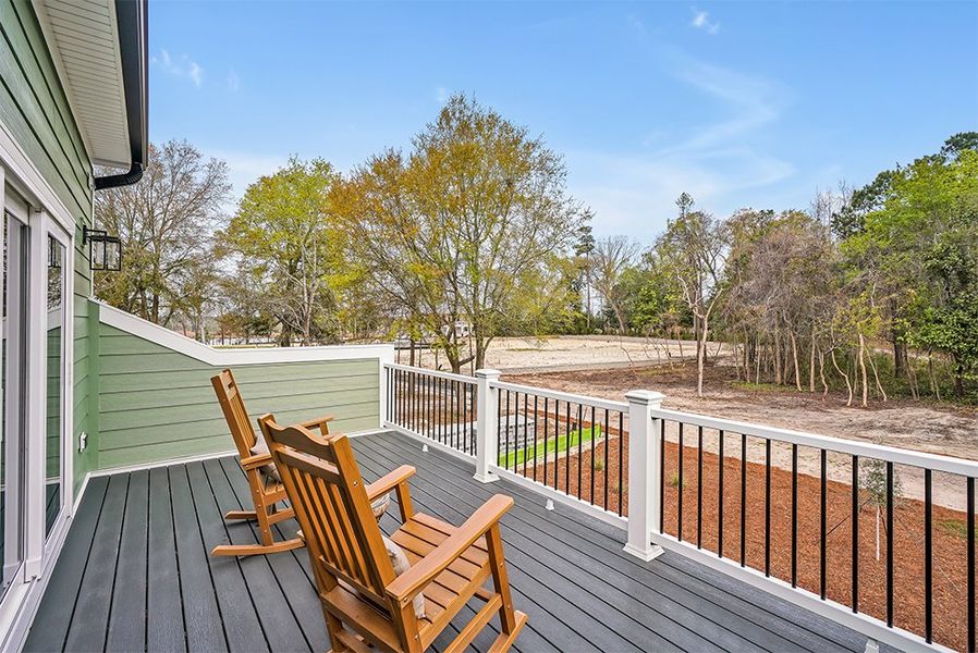 Lumina Island, Optional Rear Balcony