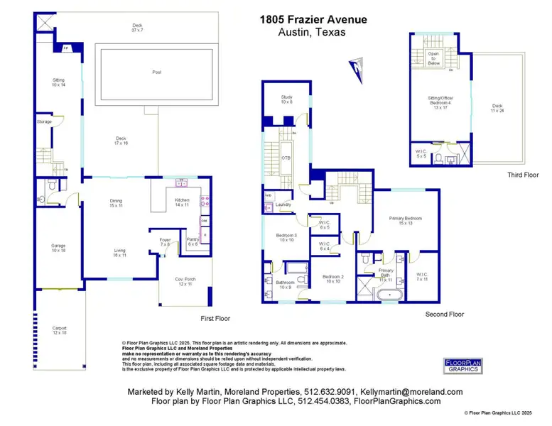 2D floor plan layout of this home in , Austin, TX (Image 5).