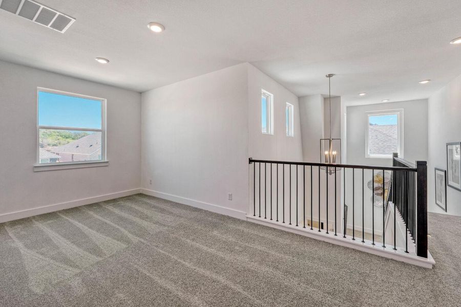 Spacious, unfurnished interior of a new home in Freedom at Anthem, Kyle (Image 20).