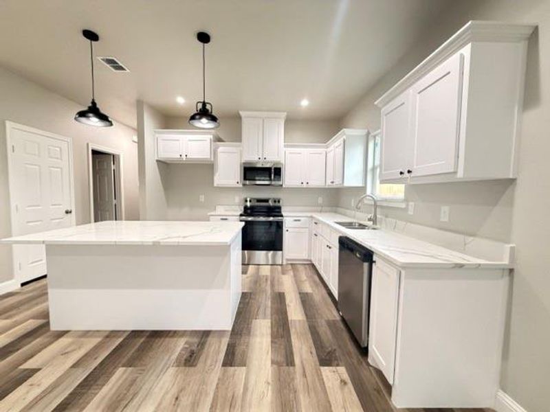 Furnished interior view inside a new home in , Greenville (Image 7). Furnished interior view inside a new home in , Greenville (Image 7).