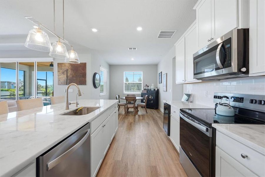 Furnished interior view inside a new home in Bella Lago, Parrish (Image 10).