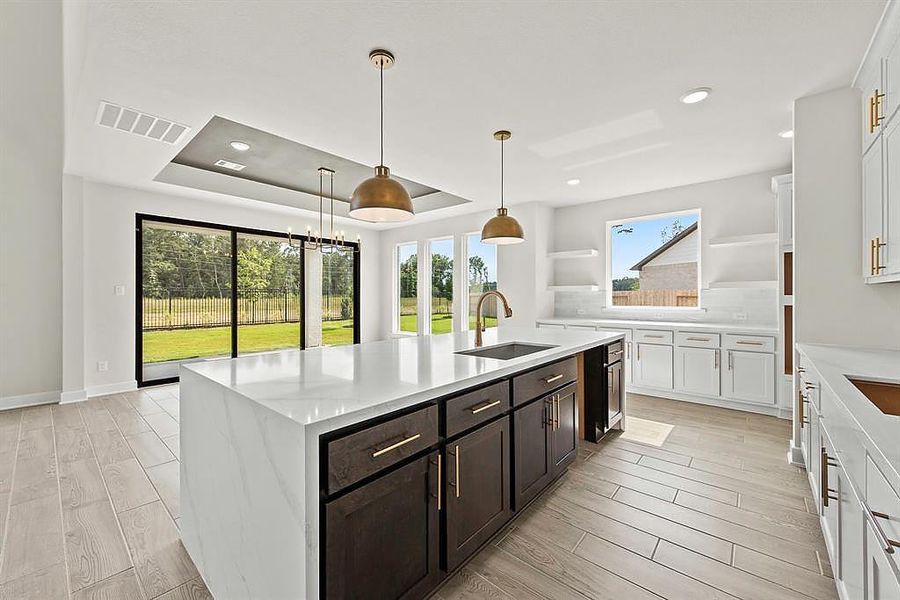 Representative furnished interior of a home built from the The Paso Robles by Westin Homes in ARTAVIA® - 65' Art Collection, Conroe (Image 4).