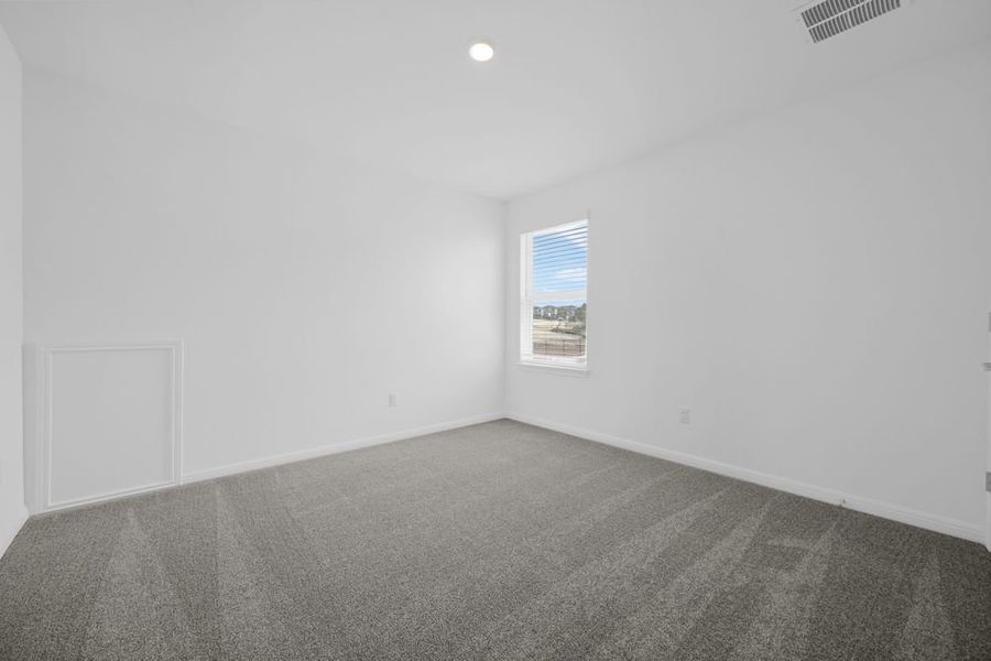 Spacious, unfurnished interior of a new home in Travisso Capri Collection, Leander (Image 17).