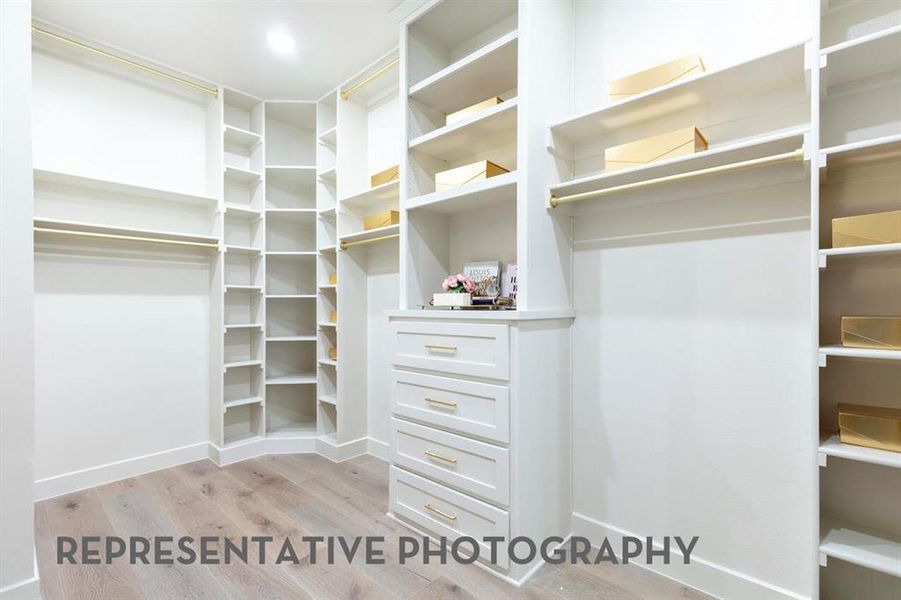 Furnished interior view inside a new home in Mosaic, Celina (Image 24).