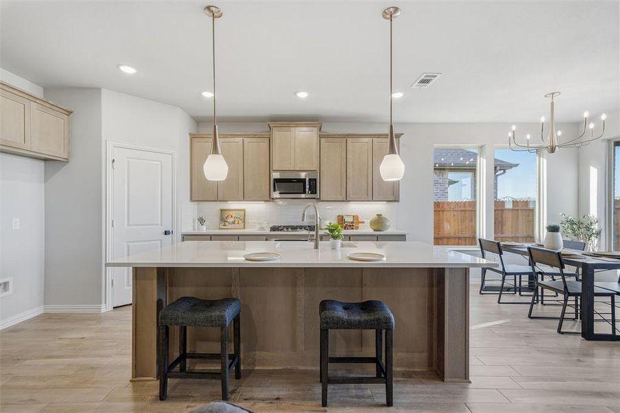 Furnished interior view inside a new home in Morningstar, Aledo (Image 11).