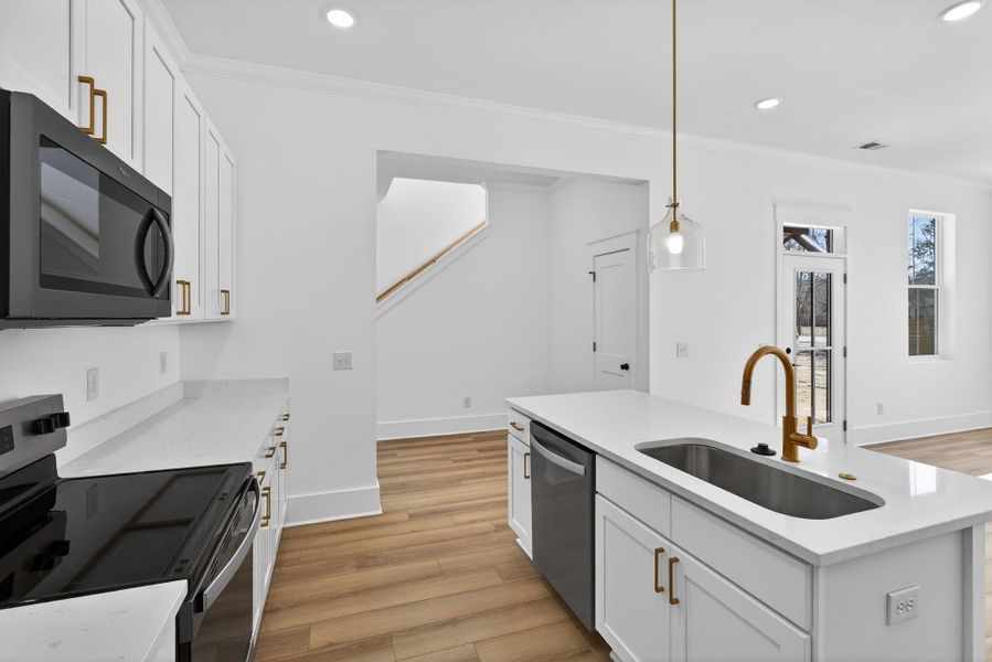 Furnished interior view inside a new home in , Summerville (Image 11).
