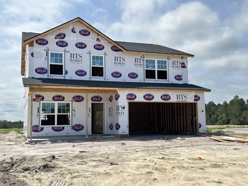 In-progress construction of a new home in Doctor's Creek, Ludowici, GA (Image 4). In-progress construction of a new home in Doctor's Creek, Ludowici, GA (Image 4).