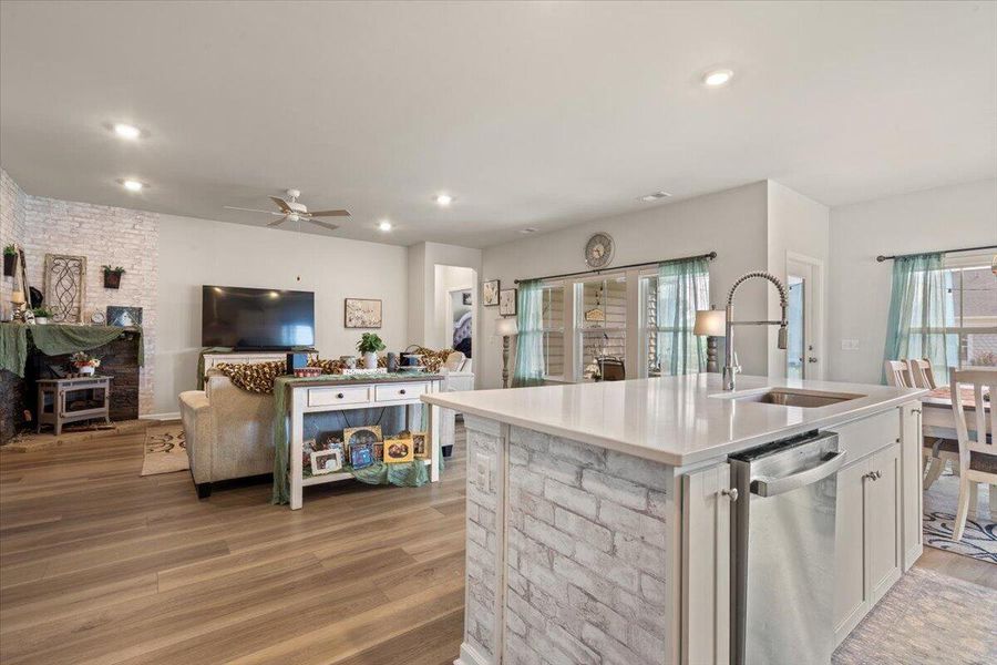 Furnished interior view inside a new home in Horizons at Summers Corner | 55+, Summerville (Image 10).