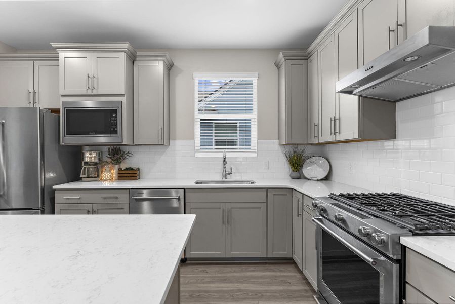 Furnished interior view inside a new home in , Summerville (Image 29).