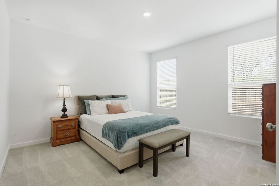 Furnished interior view inside a new home in Voss Farms, New Braunfels (Image 5).