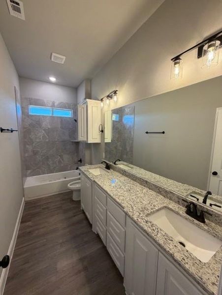 Furnished interior view inside a new home in , Azle (Image 9).