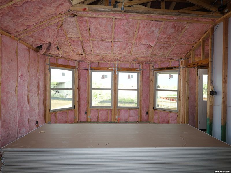 In-progress construction of a new home in Mesquite Ridge, San Antonio, TX (Image 18).