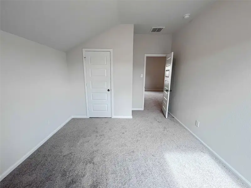 The Robin II- Secondary Bedroom 4. Home under construction. Sample floor plan photo used for illustrative purposes only. Upgrades, selections options, windows and colors may vary. The Robin II- Secondary Bedroom 4. Home under construction. Sample floor plan photo used for illustrative purposes only. Upgrades, selections options, windows and colors may vary.