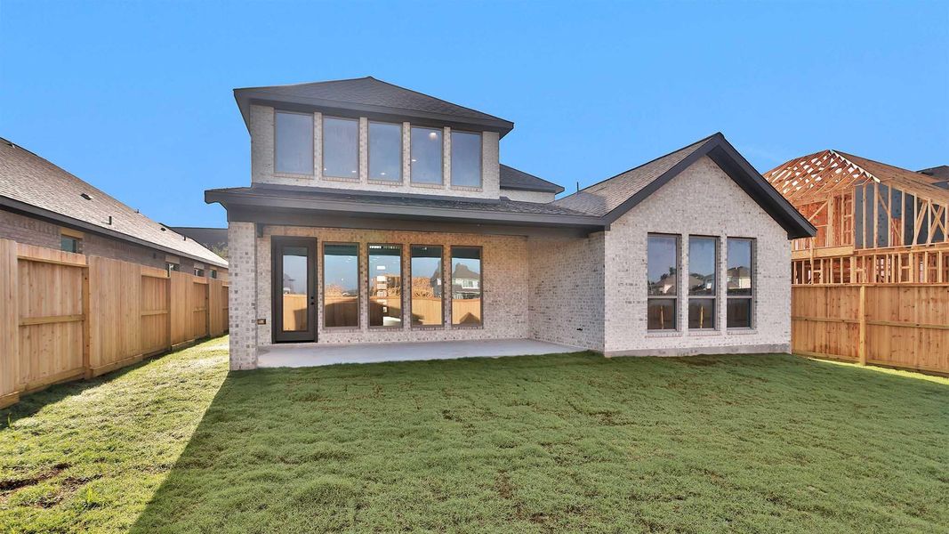 Exterior details and patio area of a home in Candela, Richmond (Image 3).