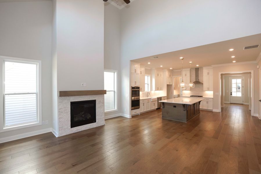 Representative unfurnished interior of a home built from the The Maddox by The Providence Group in Bellmoore Park, Johns Creek (Image 31).
