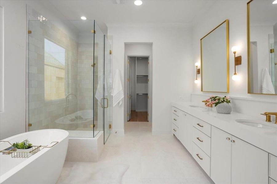 Furnished interior view inside a new home in , Dallas (Image 31). Furnished interior view inside a new home in , Dallas (Image 31).