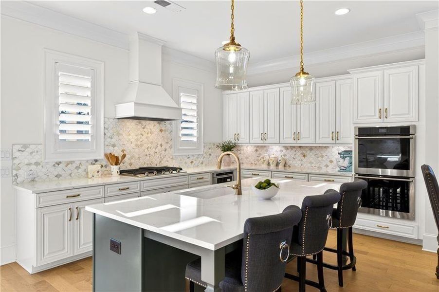 Furnished interior view inside a new home in Hillandale In Historic Roswell, Roswell (Image 26).