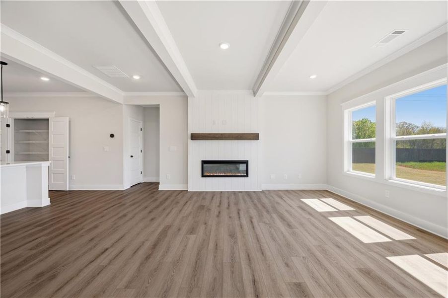 Spacious, unfurnished interior of a new home in Garland Meadows, Cartersville (Image 34).