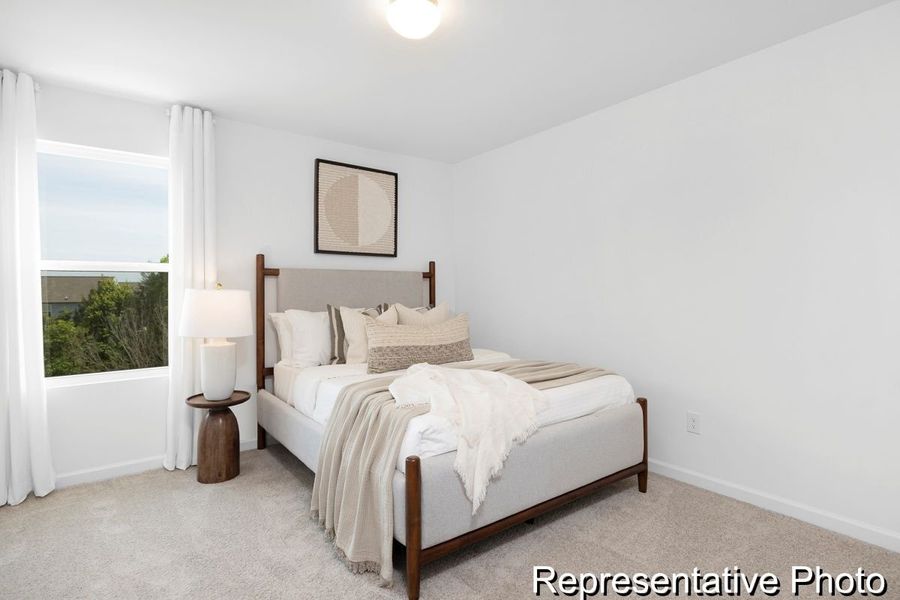 Furnished interior view inside a new home in Wheatfield Estates, Statesville (Image 22).