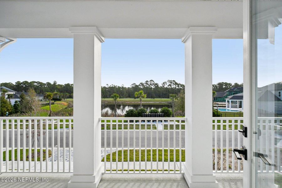 Exterior details and patio area of a home in Nocatee, Ponte Vedra (Image 40).