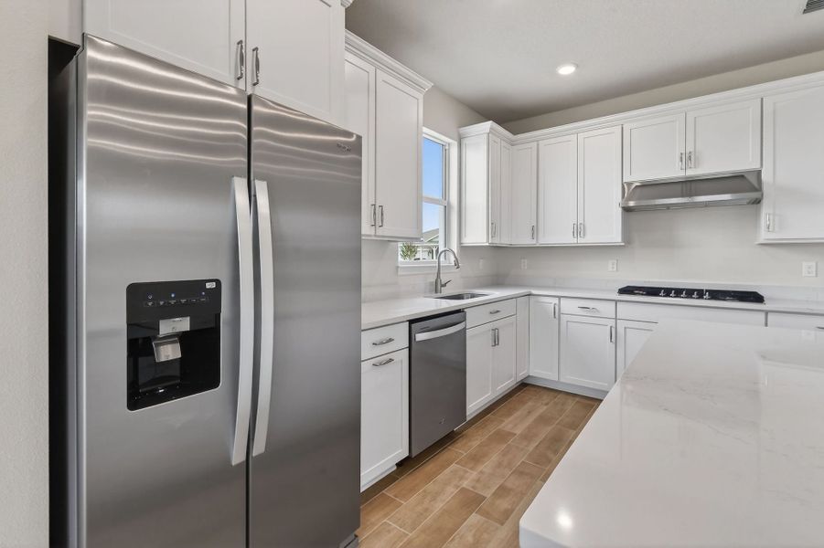 Furnished interior view inside a new home in Del Webb Tradition, Port St. Lucie (Image 42).