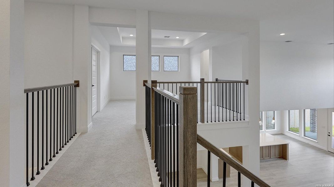 Spacious, unfurnished interior of a new home in Kallison Ranch, San Antonio (Image 22).