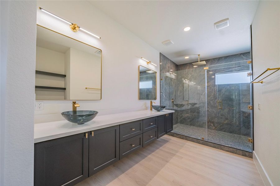 Furnished interior view inside a new home in , Hockley (Image 13).