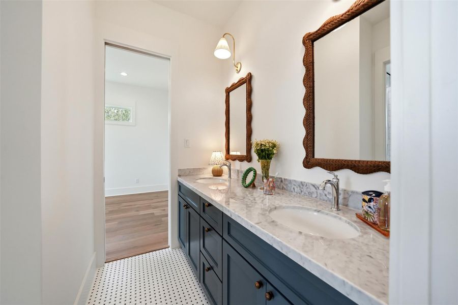 Furnished interior view inside a new home in , Houston (Image 35).