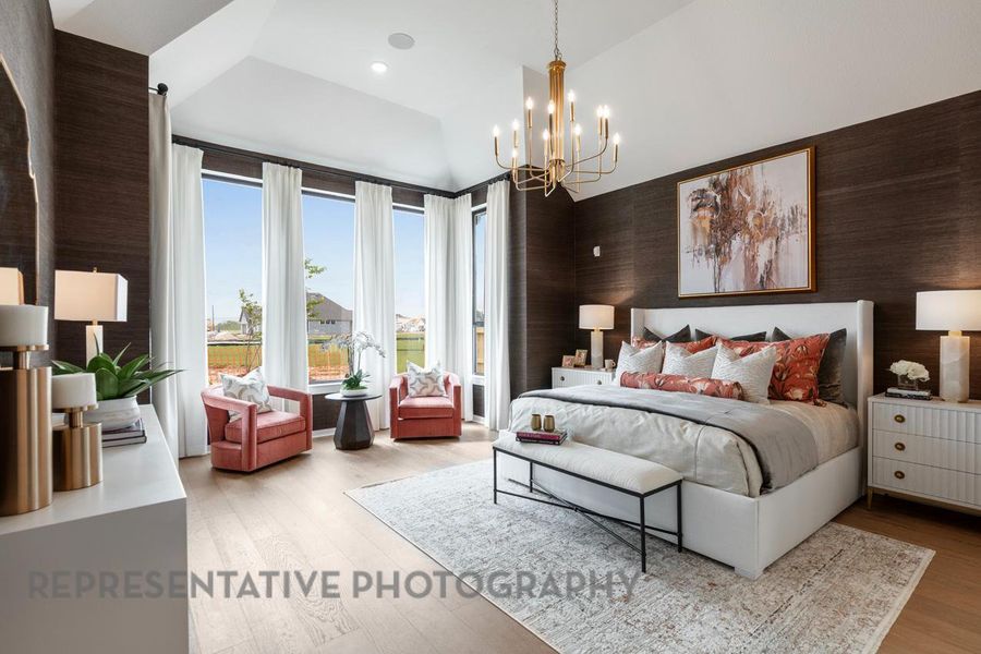 Furnished interior view inside a new home in Parten, Austin (Image 6).