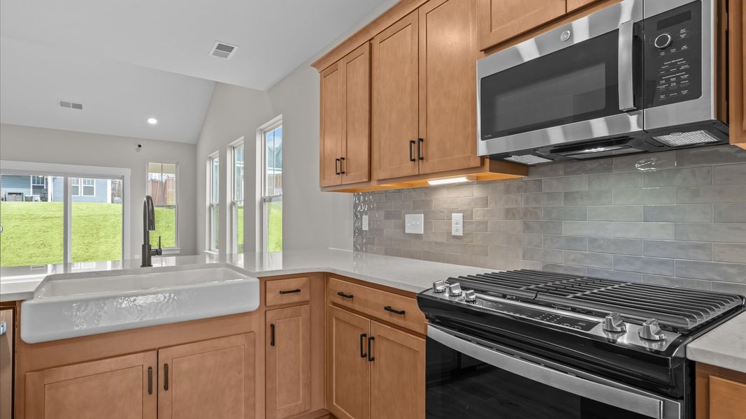 Furnished interior view inside a new home in Pleasant Falls, Moore (Image 11).