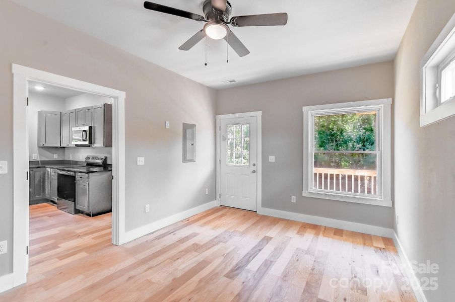 Spacious, unfurnished interior of a new home in , Asheville (Image 20).