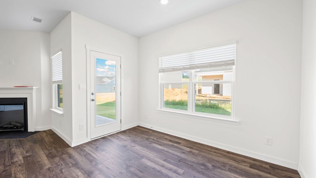 Representative unfurnished interior of a home built from the Salem by D.R. Horton in Hawks Landing, Apison (Image 21).