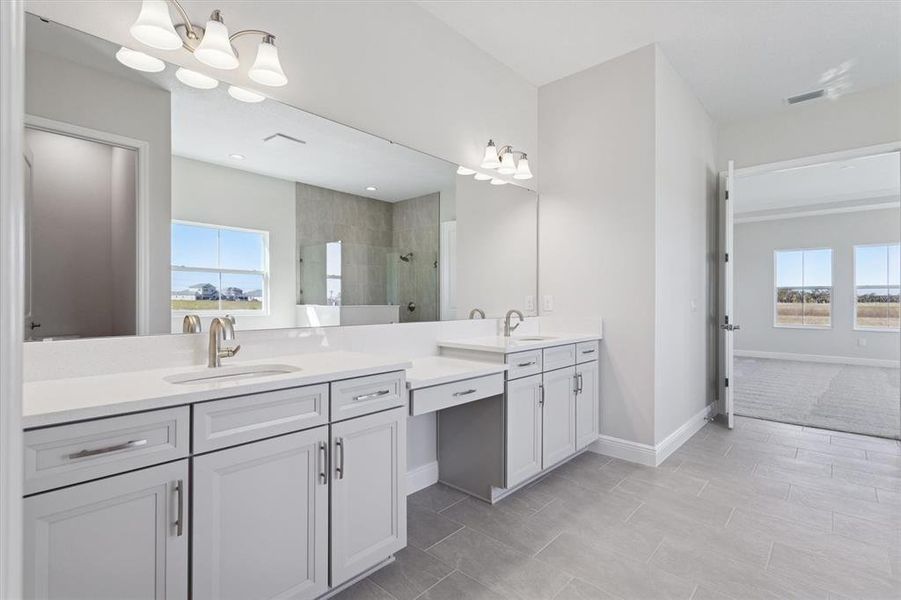 Furnished interior view inside a new home in Oakfield, Parrish (Image 8).