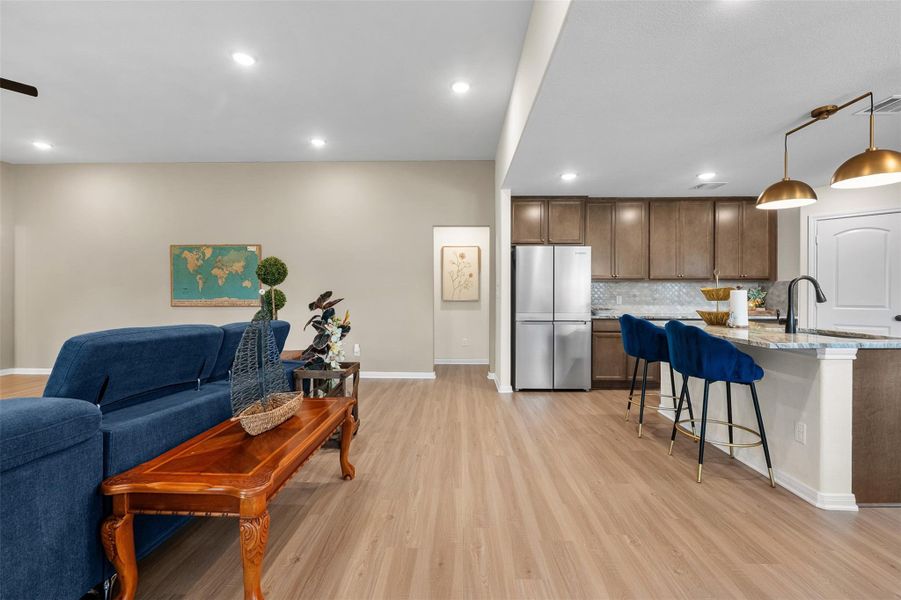 Furnished interior view inside a new home in , Livingston (Image 11).