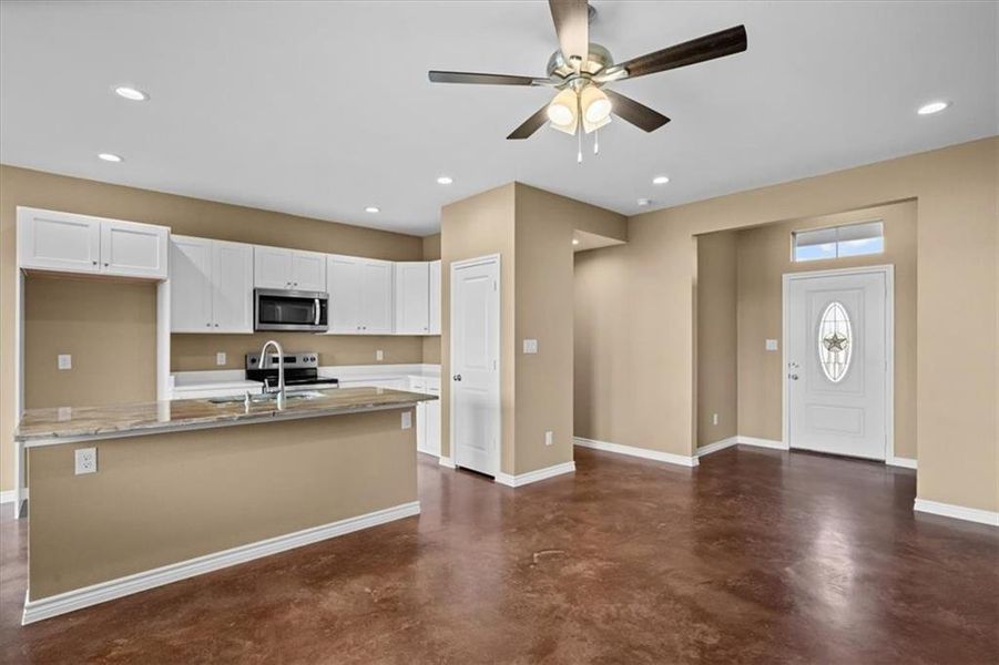 Furnished interior view inside a new home in , Whitney (Image 17). Furnished interior view inside a new home in , Whitney (Image 17).
