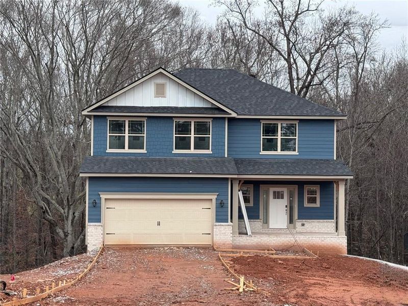 In-progress construction of a new home in Magnolia Villas, Cornelia, GA (Image 32). In-progress construction of a new home in Magnolia Villas, Cornelia, GA (Image 32).