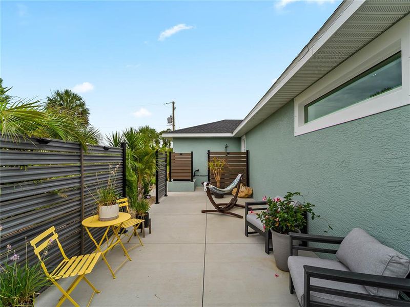 Exterior details and patio area of a home in , Placida (Image 39).