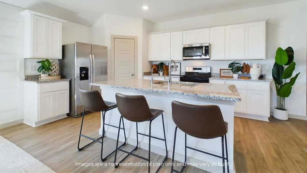 Furnished interior view inside a new home in Overlook West, Wolfforth (Image 10).