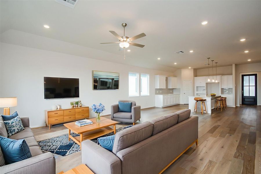 Discover this expansive floor plan.