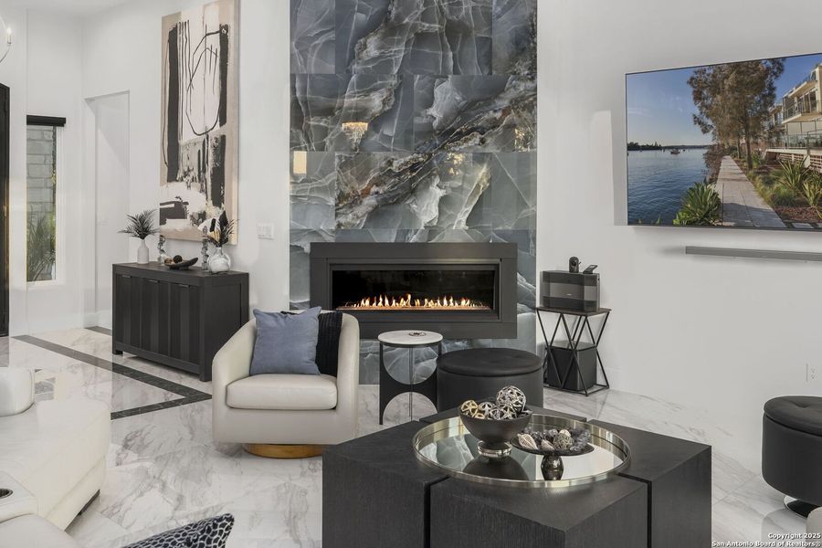 Furnished interior view inside a new home in , Spring Branch (Image 32).