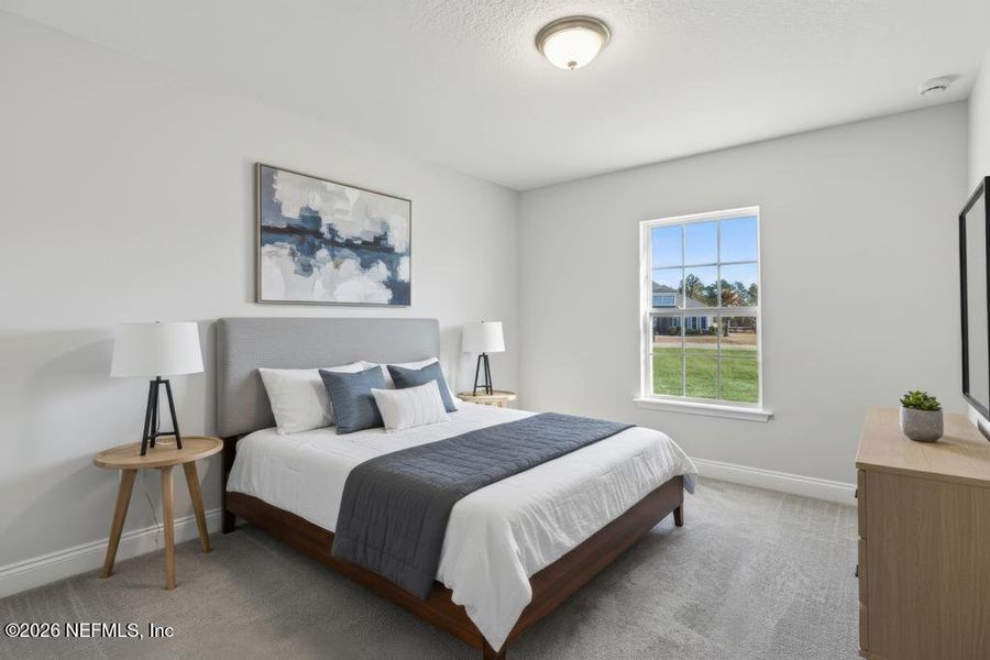 Furnished interior view inside a new home in , Callahan (Image 41).