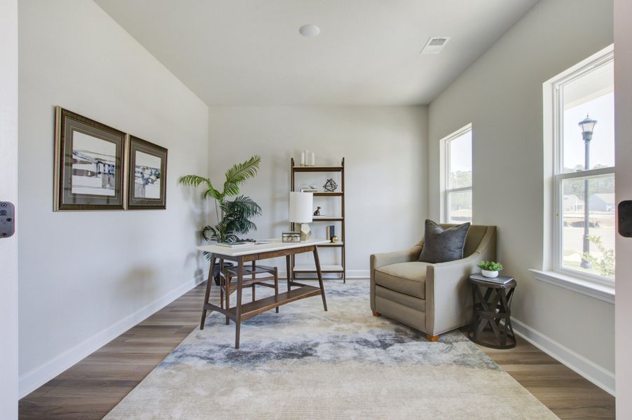 Furnished interior view inside a new home in , Summerville (Image 5).