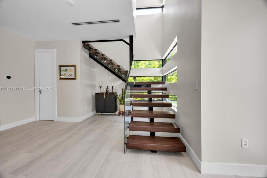 Furnished interior view inside a new home in , Miami (Image 17).