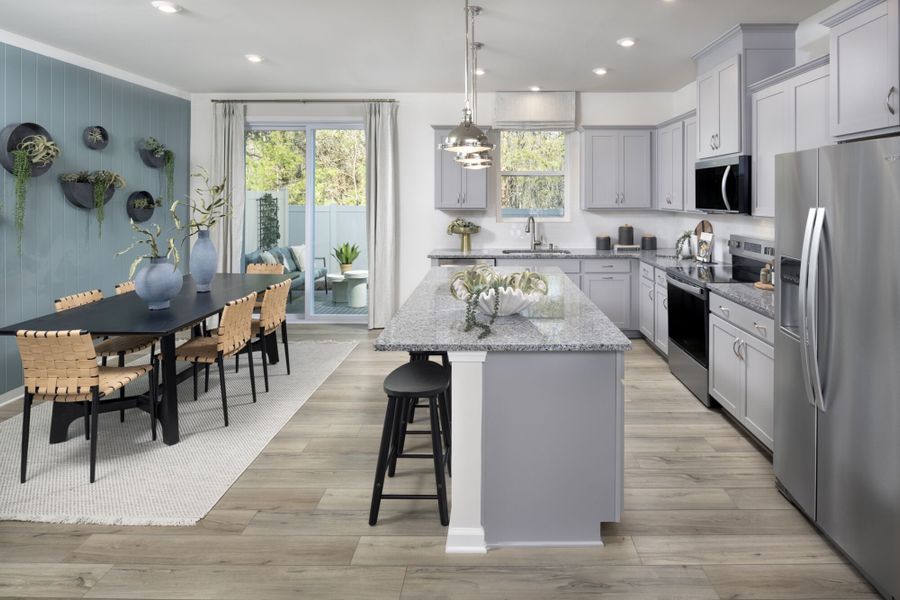 Amira Model Kitchen and Breakfast Area