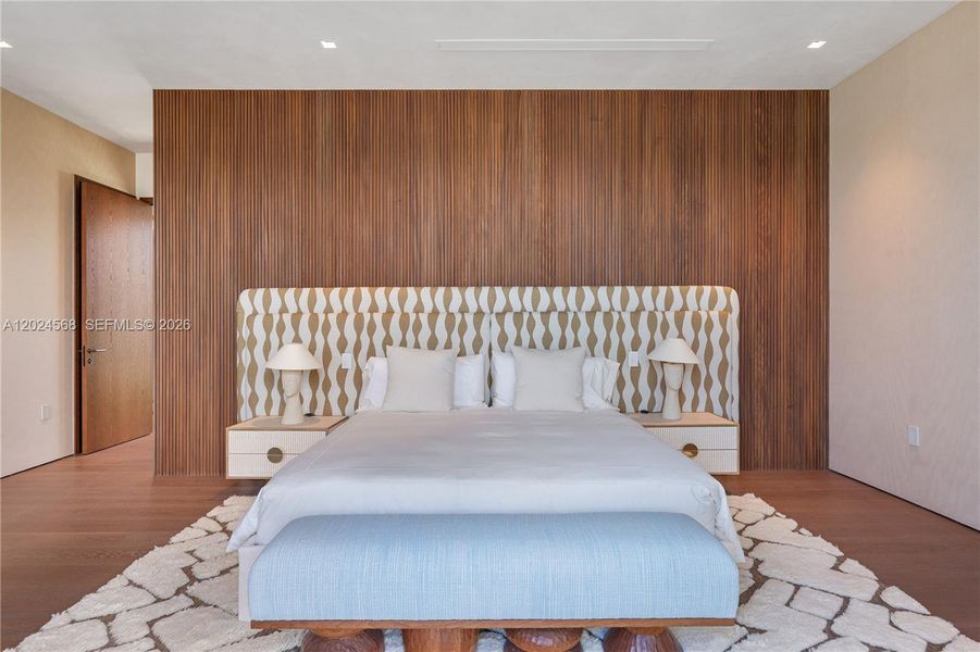 Furnished interior view inside a new home in , Miami Beach (Image 7).