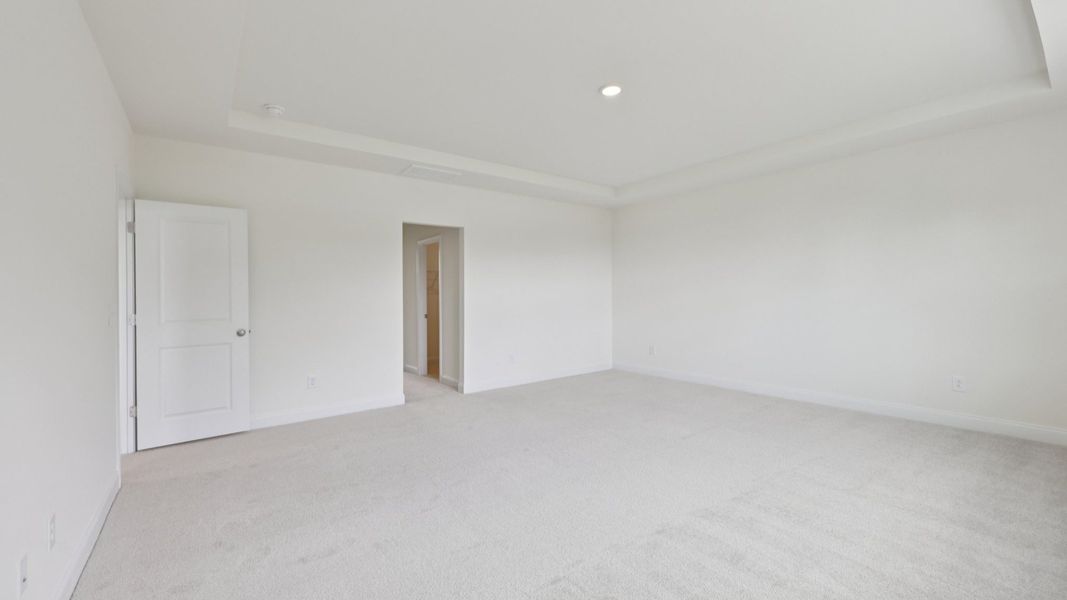Representative furnished interior of a home built from the Stonehaven by DRB Homes in Campbell Ridge, Angier (Image 36).